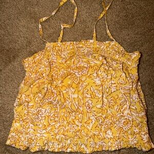 Billabong Yellow Floral Camisole